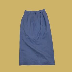 Vintage 100% wool pencil skirt